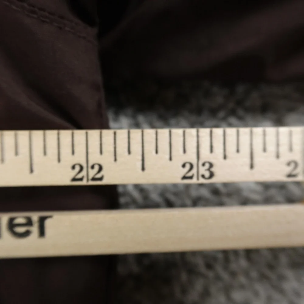 Columbia Jacket Womens L Brown Hood Waterproof Insulated Parka Full Zip Ski Coat